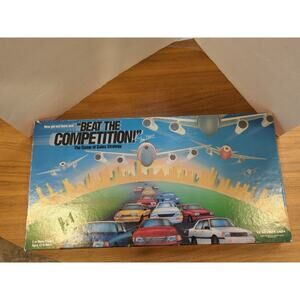 Beat The Competition Game of Sales Strategy Compete Games Vintage 1989 Complete